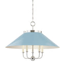 Polished Nickel Clivedon Chandelier 27.5" by Hudson Valley