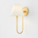 Aged Brass Hawthorne Wall Sconce 7.75" by Hudson Valley, view 2