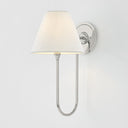Polished Nickel Hawthorne Wall Sconce 7.75" by Hudson Valley, view 2