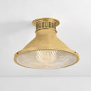 Aged Brass Highclere Flush Mount 17.75" x 12.25" by Hudson Valley, view 3