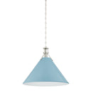 Polished Nickel Painted No. 2 Pendant 21" x 17.5" by Hudson Valley