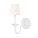 White Plaster Windsor Wall Sconce 5" by Hudson Valley