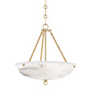 Aged Brass Somerset Pendant 16" by Hudson Valley