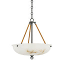 Distressed Bronze Somerset Pendant 16" by Hudson Valley