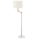 Aged Brass Essex Floor Lamp 14" by Hudson Valley
