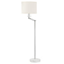 Polished Nickel Essex Floor Lamp 14" by Hudson Valley
