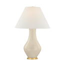 Ceramic French Muslin Hanslope Table Lamp 21.5" by Hudson Valley