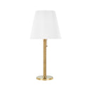 Aged Brass Dorset Table Lamp 13.5" by Hudson Valley