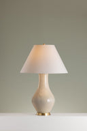 Ceramic French Muslin Hanslope Table Lamp 21.5" by Hudson Valley, view 3