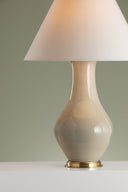 Ceramic French Muslin Hanslope Table Lamp 21.5" by Hudson Valley, view 2