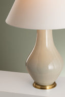 Ceramic French Muslin Hanslope Table Lamp 21.5" by Hudson Valley, view 5