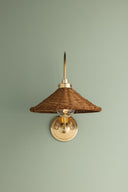 Aged Brass Kensington Wall Sconce 12" by Hudson Valley, view 5