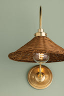 Aged Brass Kensington Wall Sconce 12" by Hudson Valley, view 3