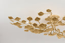 Vintage Gold Leaf Menorca Semi Flush 30" by Corbett Lighting, view 2