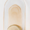 Vintage Brass Morganite Wall Sconce 7" by Corbett Lighting, view 5