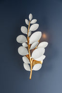 Vintage Gold Leaf Marabec Wall Sconce 10.75" by Hudson Valley, view 7
