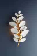 Vintage Gold Leaf Marabec Wall Sconce 10.75" by Hudson Valley, view 8