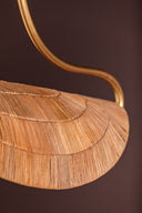 Gold Leaf Medea Linear 40" by Corbett Lighting