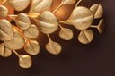 Vintage Gold Leaf Menorca Wall Sconce 22" by Corbett Lighting, view 7