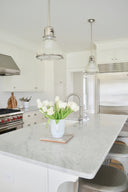Satin Nickel Haverhill Pendant 12" by Hudson Valley, view 3