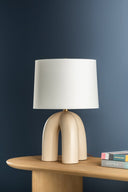 Ceramic Gossamer Ivory Mills Pond Table Lamp 13.75" by Hudson Valley, view 5