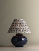 Ceramic Parrish Blue Moodus Table Lamp 20" by Hudson Valley, view 8