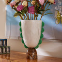 Como Scalloped Urn