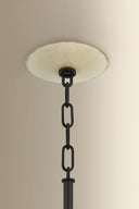 Distressed Bronze Nevins Pendant 14" by Hudson Valley, view 5