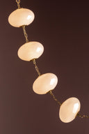 Vintage Polished Brass Nephele Chandelier 10" x 29.75" by Corbett Lighting, view 2