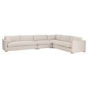 Newport Outdoor Modular 2-Seat Right Track Arm Sofa