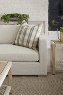 Newport Outdoor Modular 2-Seat Right Track Arm Sofa