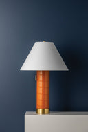 Aged Brass Norwalk Table Lamp 19.25" by Hudson Valley, view 3