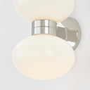 Polished Nickel Otsego Wall Sconce 7.5" by Hudson Valley, view 2