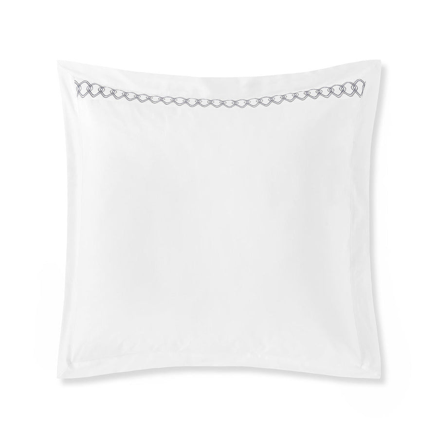 Pair of Oxford Pillowcases Ornato zip