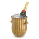 Fluted Aluminum Wine Cooler Sutera by Eichholtz, view 3