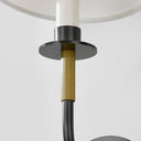 Aged Brass and Old Bronze Paramus Wall Sconce 7" by Hudson Valley, view 3