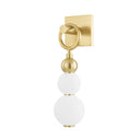 Aged Brass Perrin Wall Sconce 6" by Hudson Valley