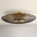 Aged Brass Griston Wall Sconce 12" x 12" by Hudson Valley, view 2