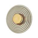 Aged Brass Griston Wall Sconce 12" x 12" by Hudson Valley