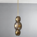 Aged Brass Griston Pendant 12" by Hudson Valley, view 5