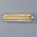 Aged Brass Litton Wall Sconce 5.75" x 21.25" by Hudson Valley, view 5
