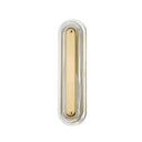 Aged Brass Litton Wall Sconce 5.75" x 21.25" by Hudson Valley
