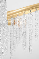 Gold Leaf Pandora Chandelier 22.25" by Corbett Lighting, view 2