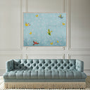 Paule Marrot, Blue Feathers