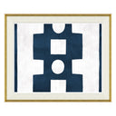 Paule Marrot, Blue and White Abstract (Var. 2)