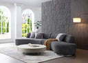 Perla Curved Sofa