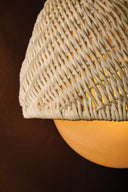 Champagne Leaf Piasu Wall Sconce 8.5" by Corbett Lighting, view 4