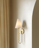 Vintage Gold Leaf Pine Hills Wall Sconce 6.25" by Hudson Valley, view 2