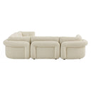 Pompidou 120" Modular Five-Piece Sectional