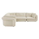 Pompidou 120" Modular Five-Piece Sectional